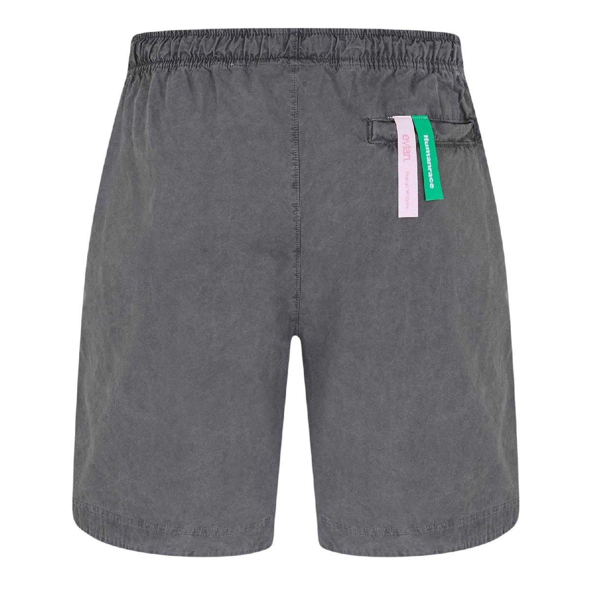 Gull Grey - Back - Humanrace Mens Fleece Relaxed Fit Shorts