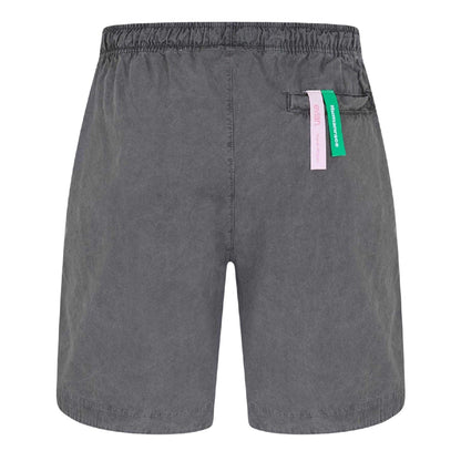Gull Grey - Back - Humanrace Mens Fleece Relaxed Fit Shorts