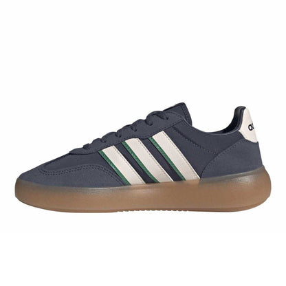 Shadow Blue - Side - Adidas Mens Barreda Decode 3 Stripes Trainers