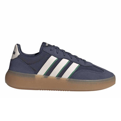 Shadow Blue - Front - Adidas Mens Barreda Decode 3 Stripes Trainers
