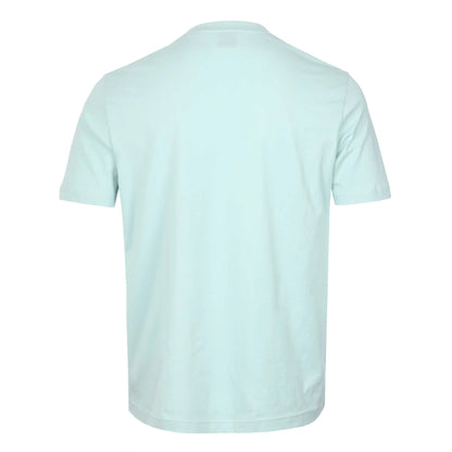 Turquoise - Back - Boss Mens Board Cotton Jersey T-Shirt