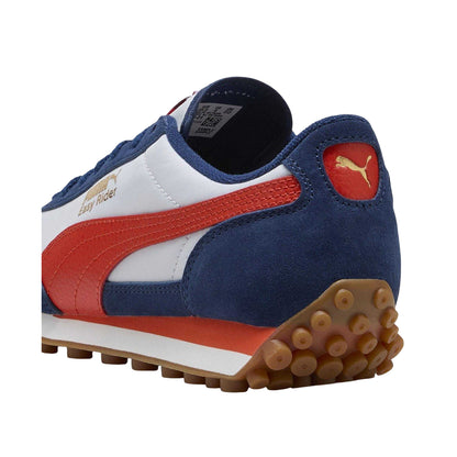 Blue-White-Red - Back - Puma Childrens-Kids Easy Rider Vintage Low Trainers
