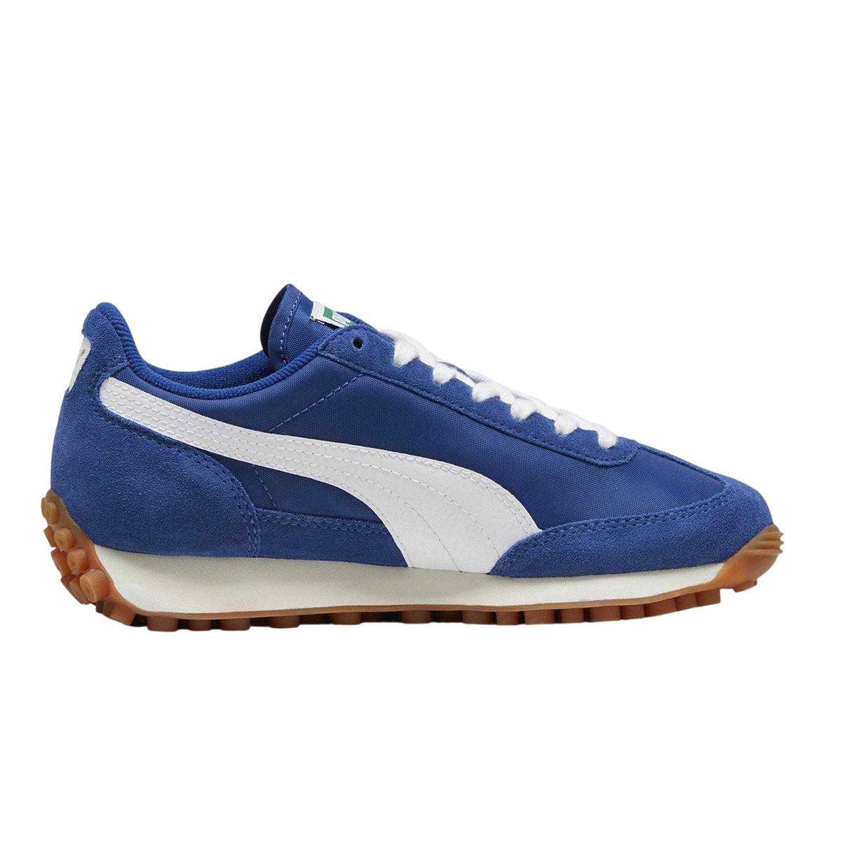 Royal Blue-White - Front - Puma Childrens-Kids Easy Rider Vintage Low Trainers