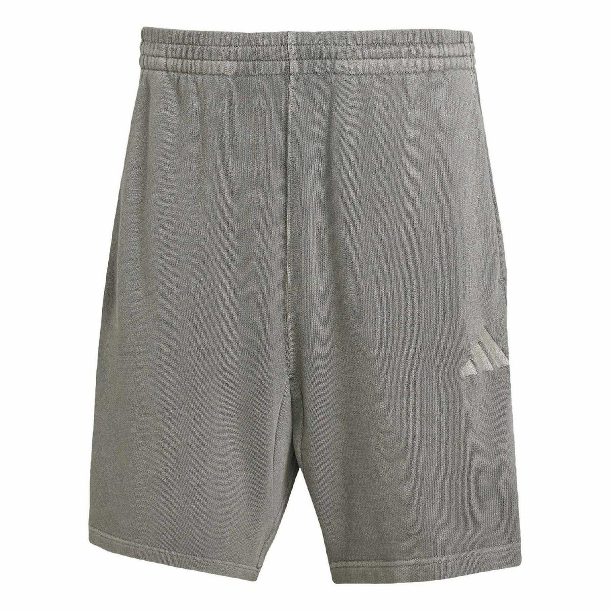 Black - Front - Adidas Mens Washed Shorts