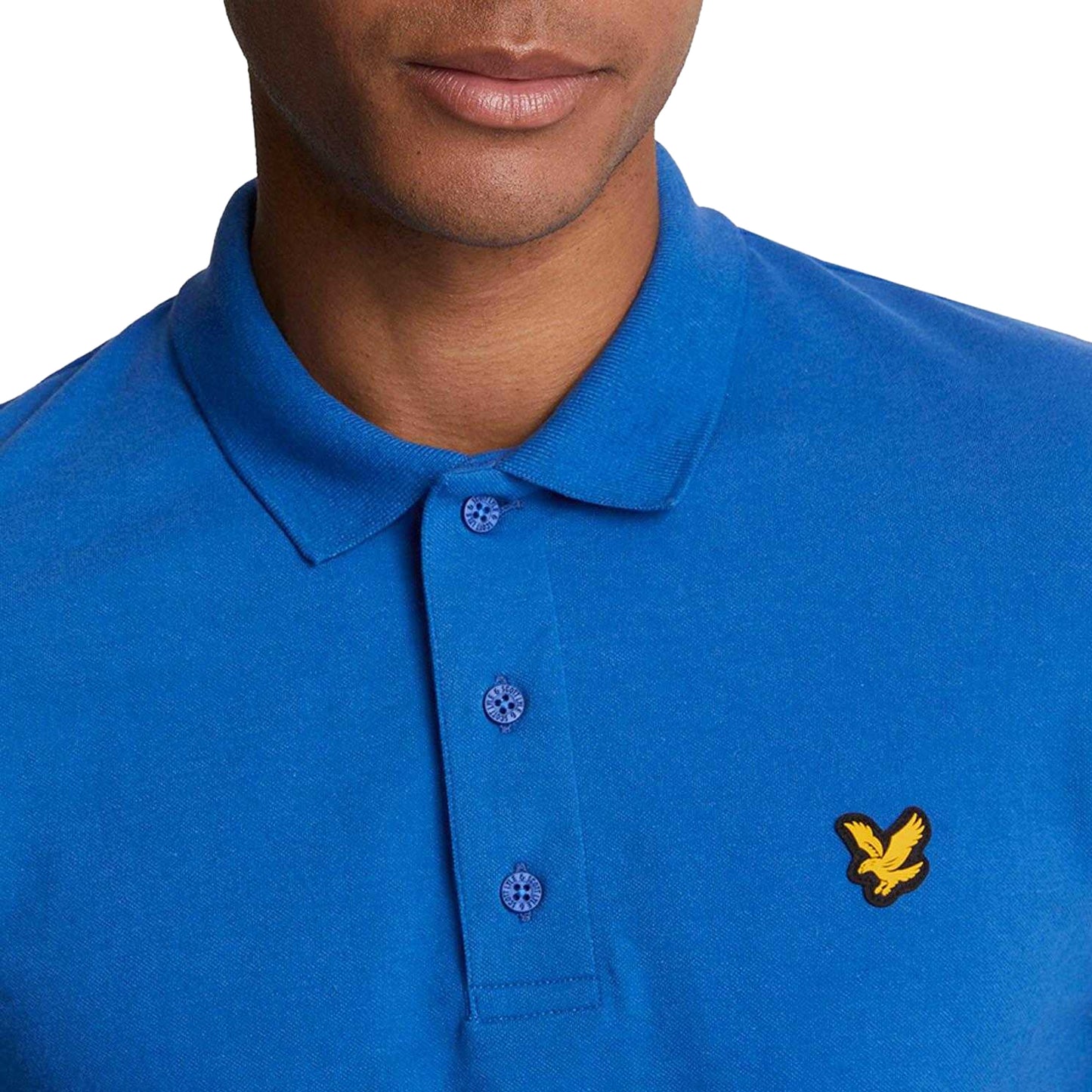 Blue - Pack Shot - Lyle & Scott Mens Sport Polo Shirt