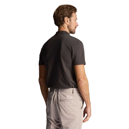 Grey - Back - Lyle & Scott Mens Sport Polo Shirt