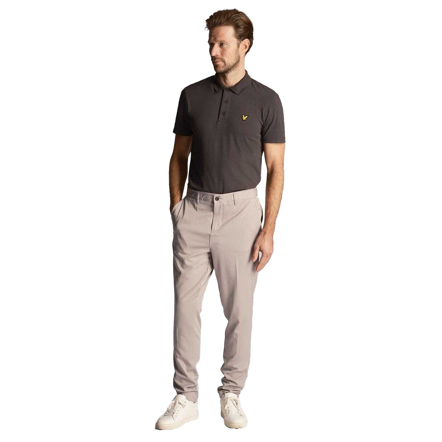 Grey - Lifestyle - Lyle & Scott Mens Sport Polo Shirt