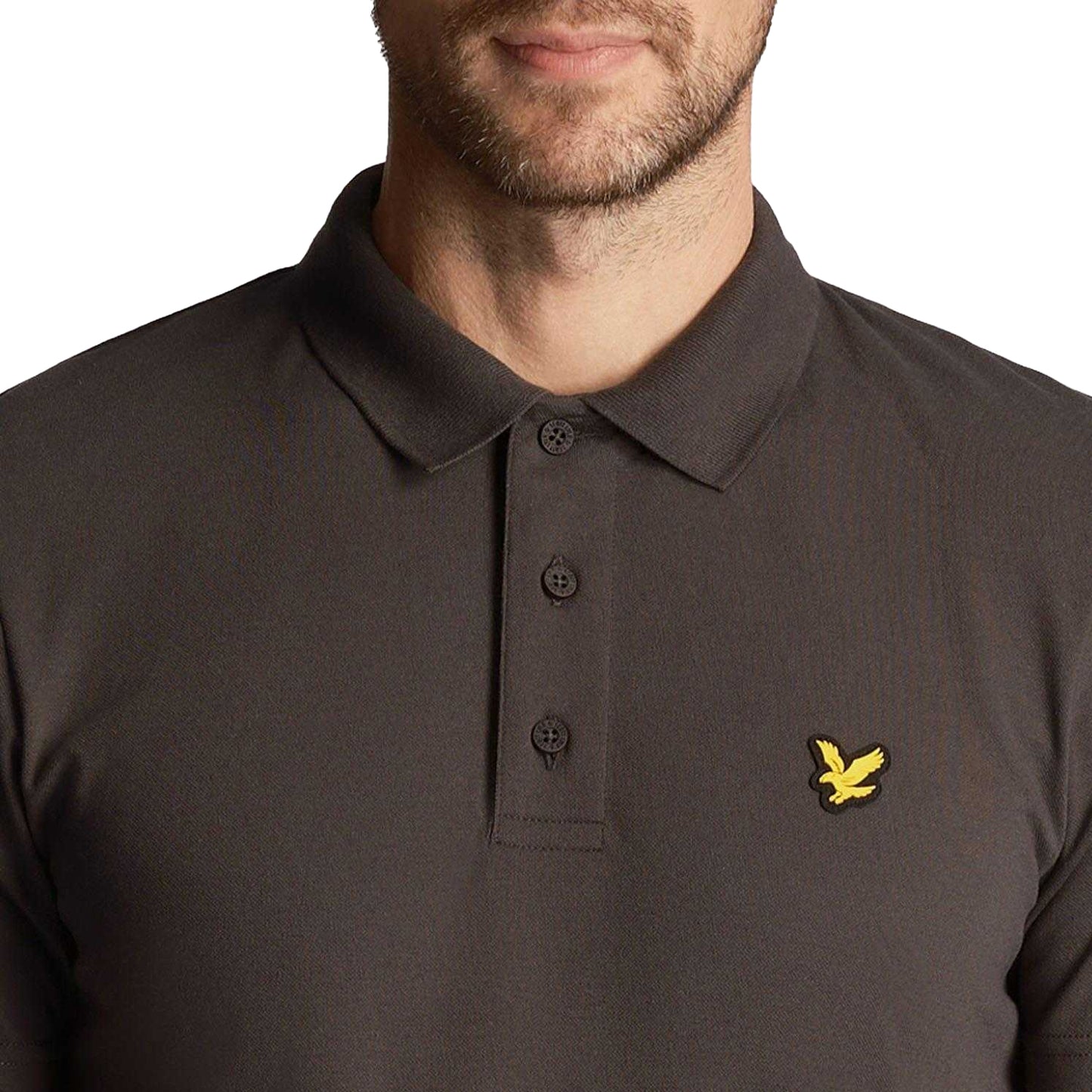 Grey - Pack Shot - Lyle & Scott Mens Sport Polo Shirt