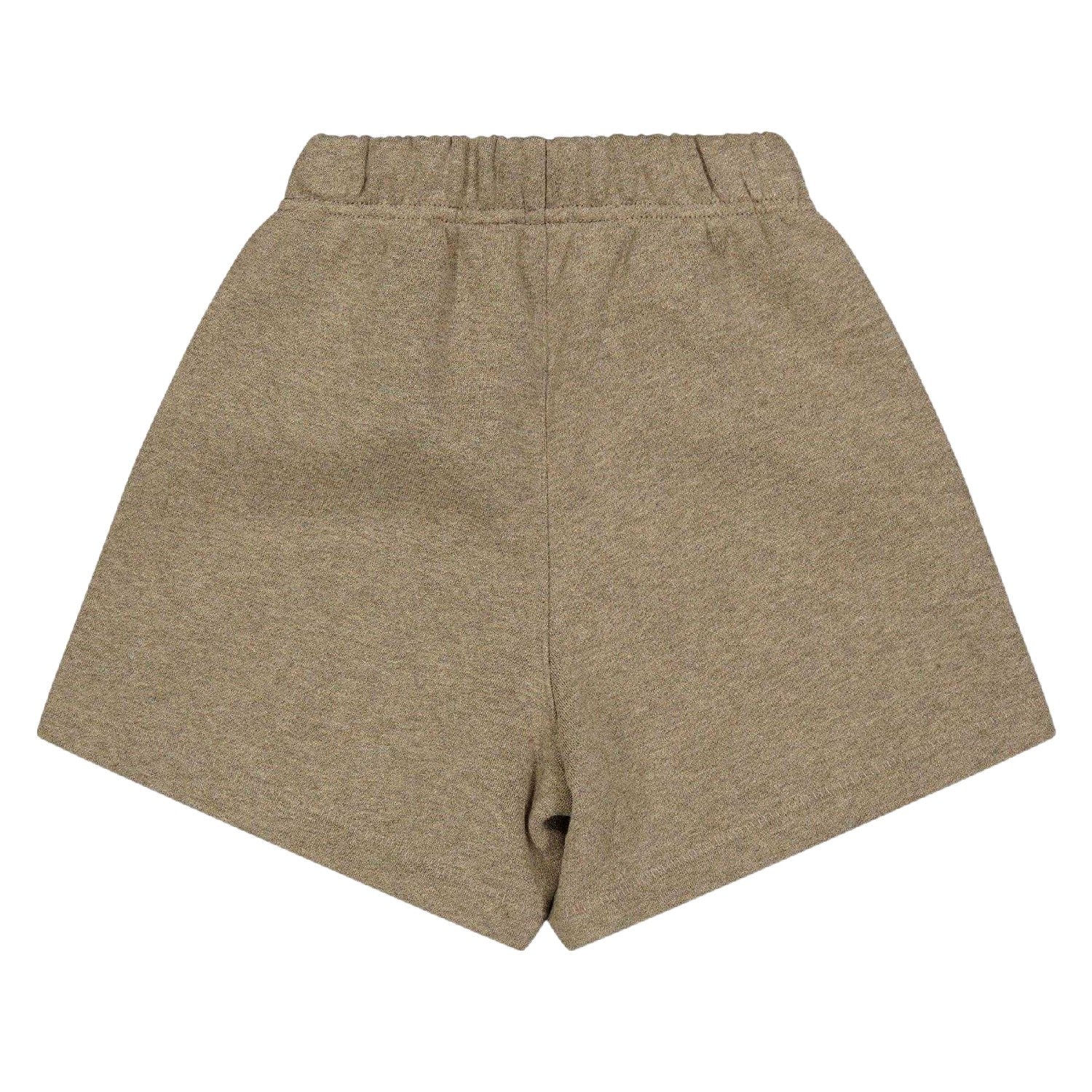 Brown - Back - Fear Of God Essentials Childrens-Kids Fleece Relaxed Fit Joggers