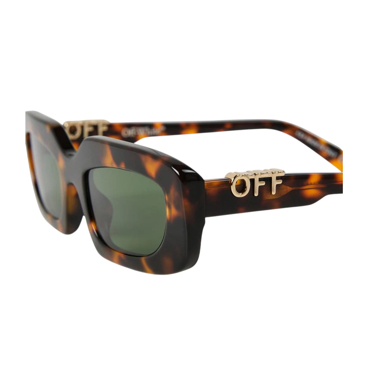 Havana - Side - Off White Mens Renton Sunglasses