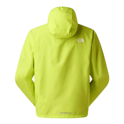 Yellow Fizz - Back - The North Face Mens Fontanales Lightweight Waterproof Jacket