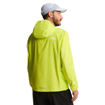 Yellow Fizz - Side - The North Face Mens Fontanales Lightweight Waterproof Jacket