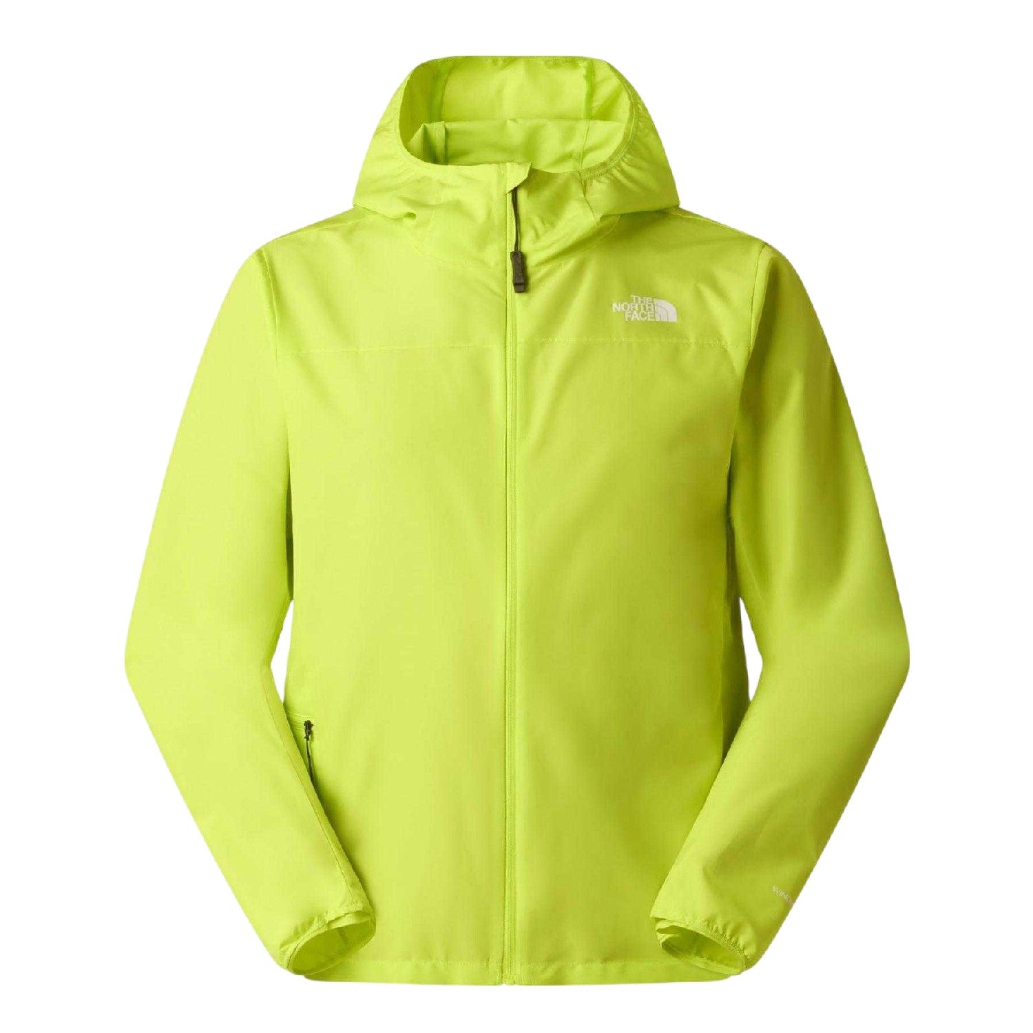 Yellow Fizz - Front - The North Face Mens Fontanales Lightweight Waterproof Jacket