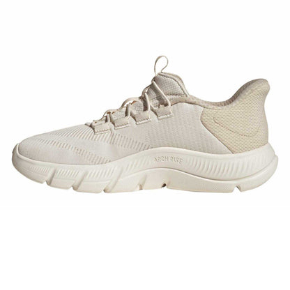 Wonder White - Side - Adidas Childrens-Kids Flex Cloudfoam Trainers