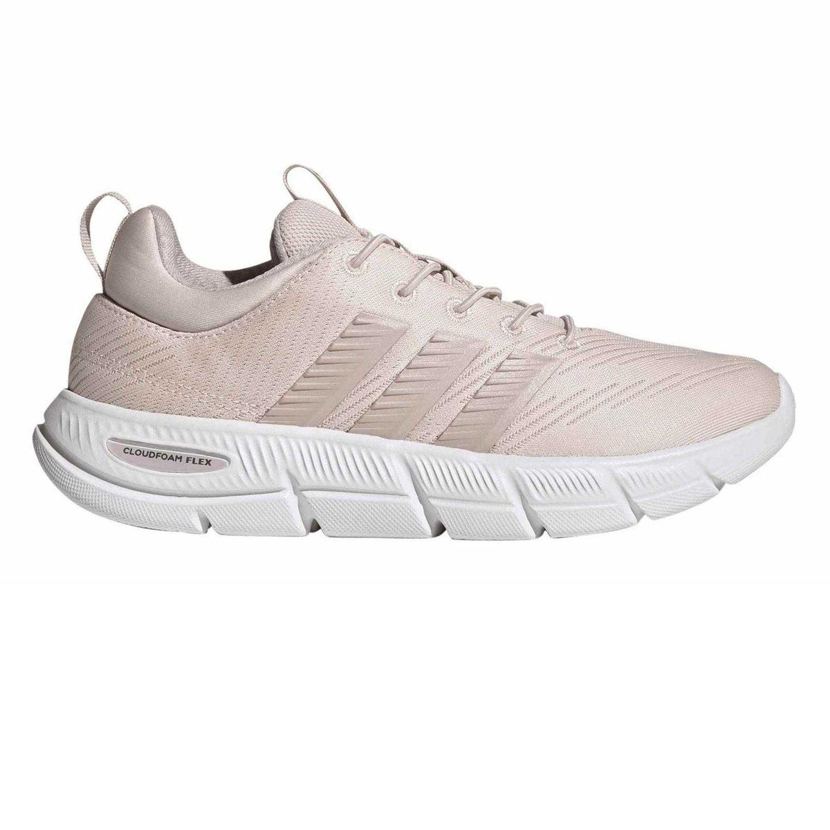 Wonder Mauve - Front - Adidas Childrens-Kids Flex Cloudfoam Trainers