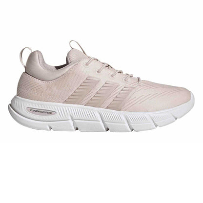 Wonder Mauve - Front - Adidas Childrens-Kids Flex Cloudfoam Trainers