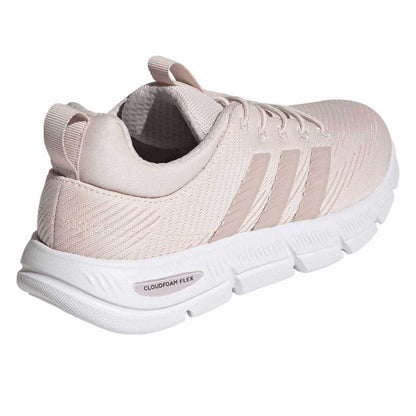 Wonder Mauve - Back - Adidas Childrens-Kids Flex Cloudfoam Trainers