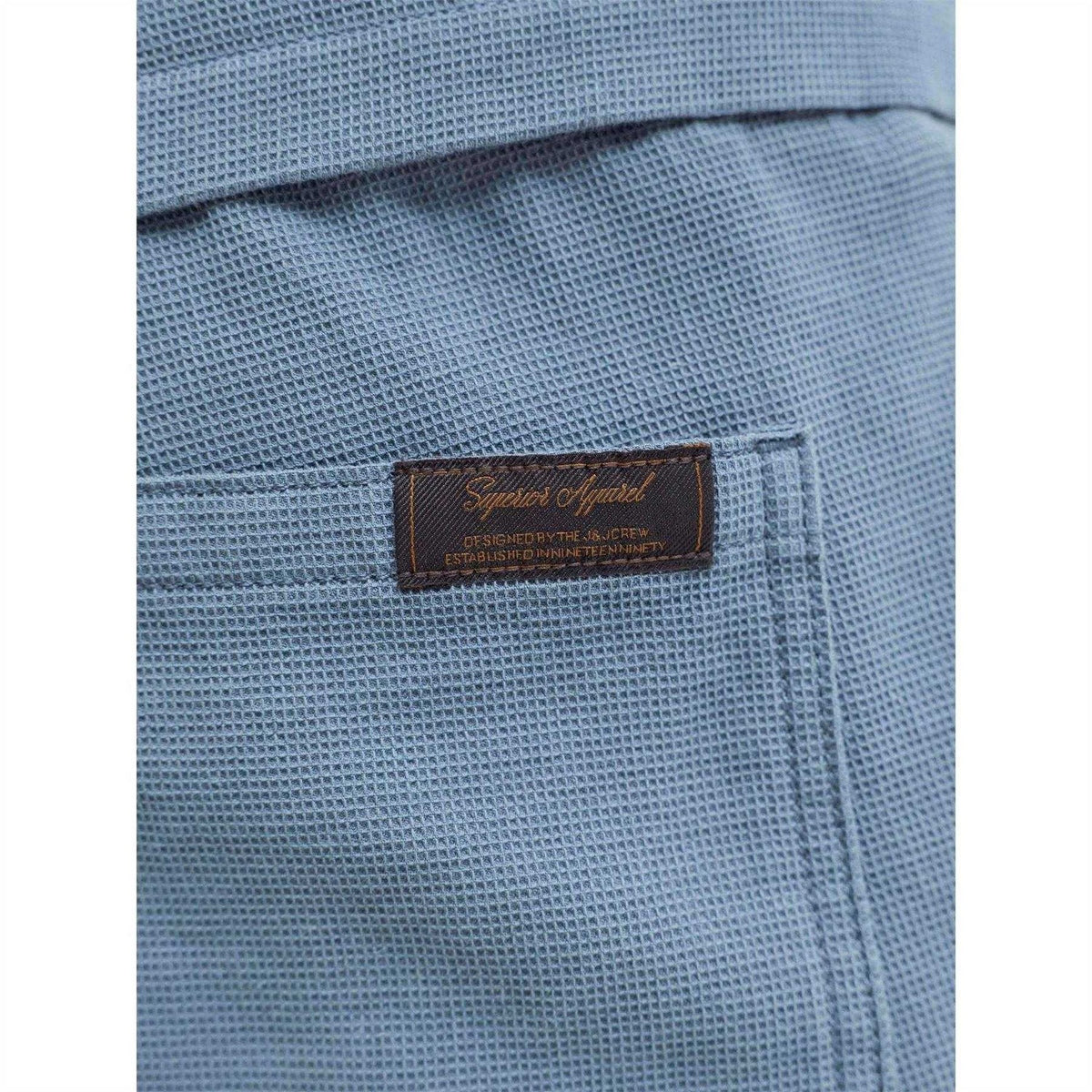 Blue Mirage - Lifestyle - Jack And Jones Boys Plain Waffle Top & Bottom Set