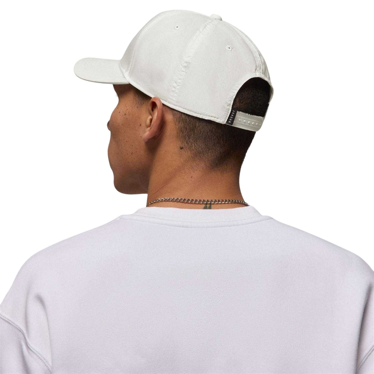 Sail-Black - Back - Nike Rise Prison Embroidered Logo Snapback Cap