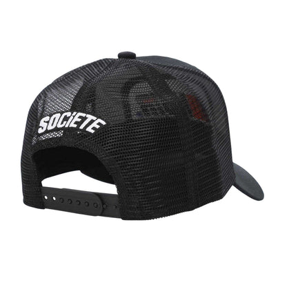 Black-Red - Back - Societe Noir Ombre Trucker Cap