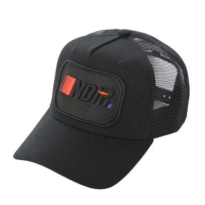 Black-Red - Front - Societe Noir Ombre Trucker Cap