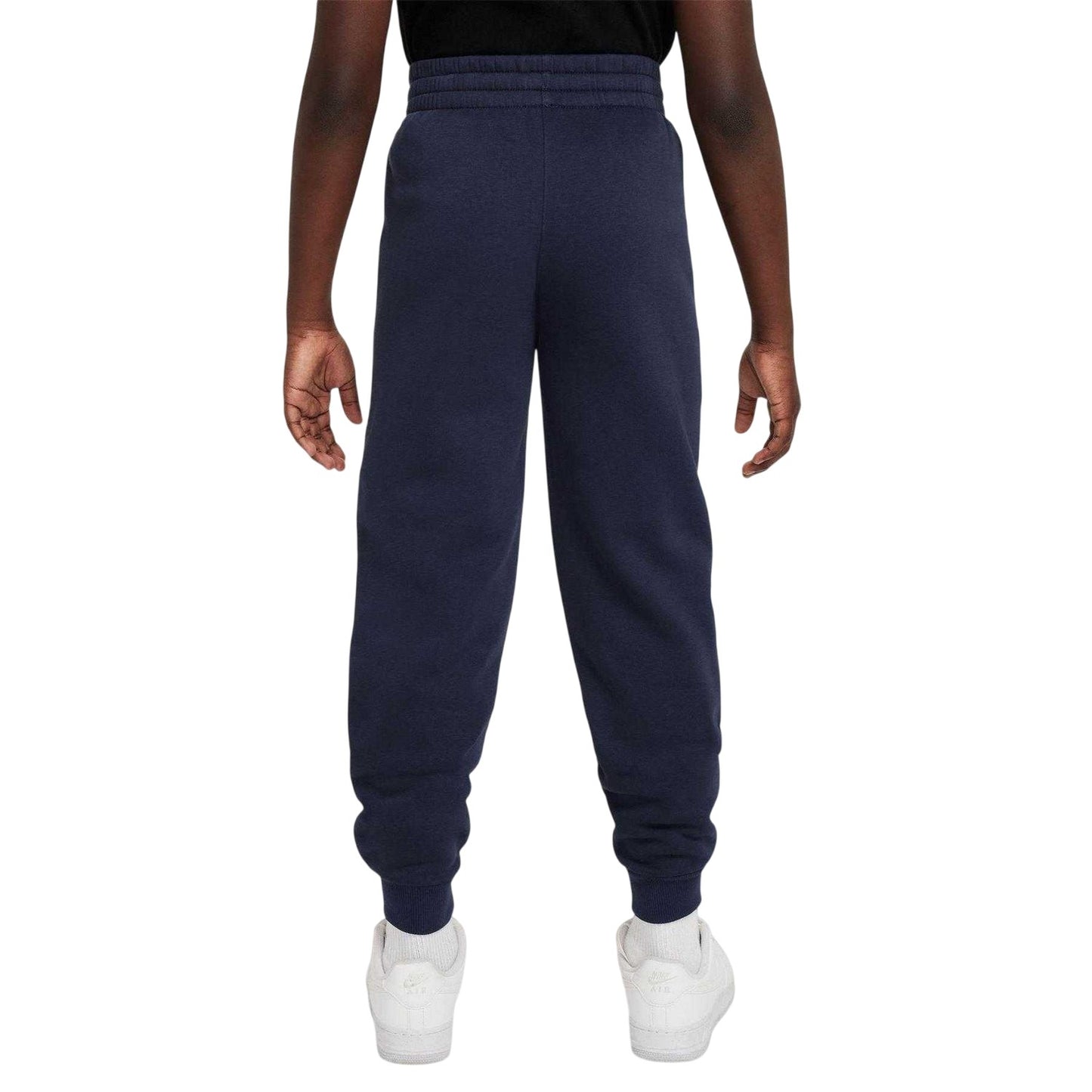Obsidian Blue - Back - Nike Childrens-Kids Sportswear Club Fleece Relaxed Fit Joggers