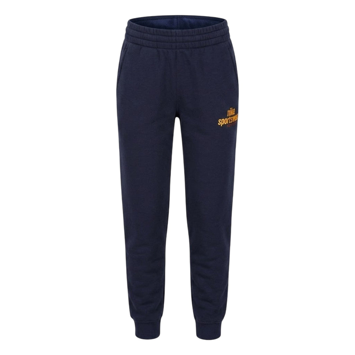 Obsidian Blue - Front - Nike Childrens-Kids Sportswear Club Fleece Relaxed Fit Joggers