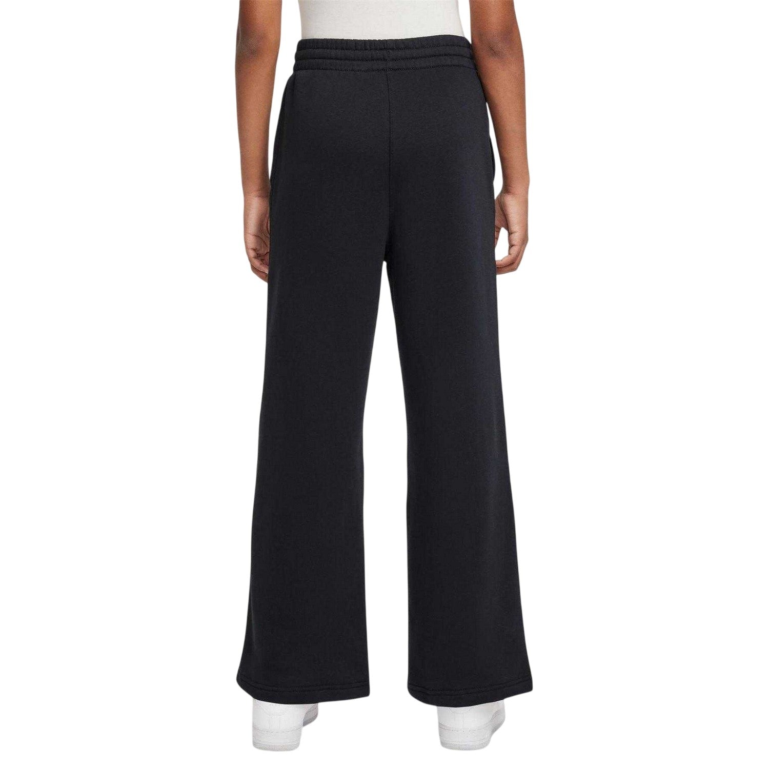 Black - Back - Nike Girls Club Fleece Relaxed Fit Joggers