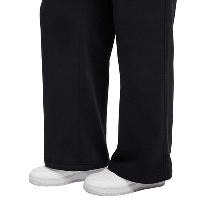 Black - Pack Shot - Nike Girls Club Fleece Relaxed Fit Joggers