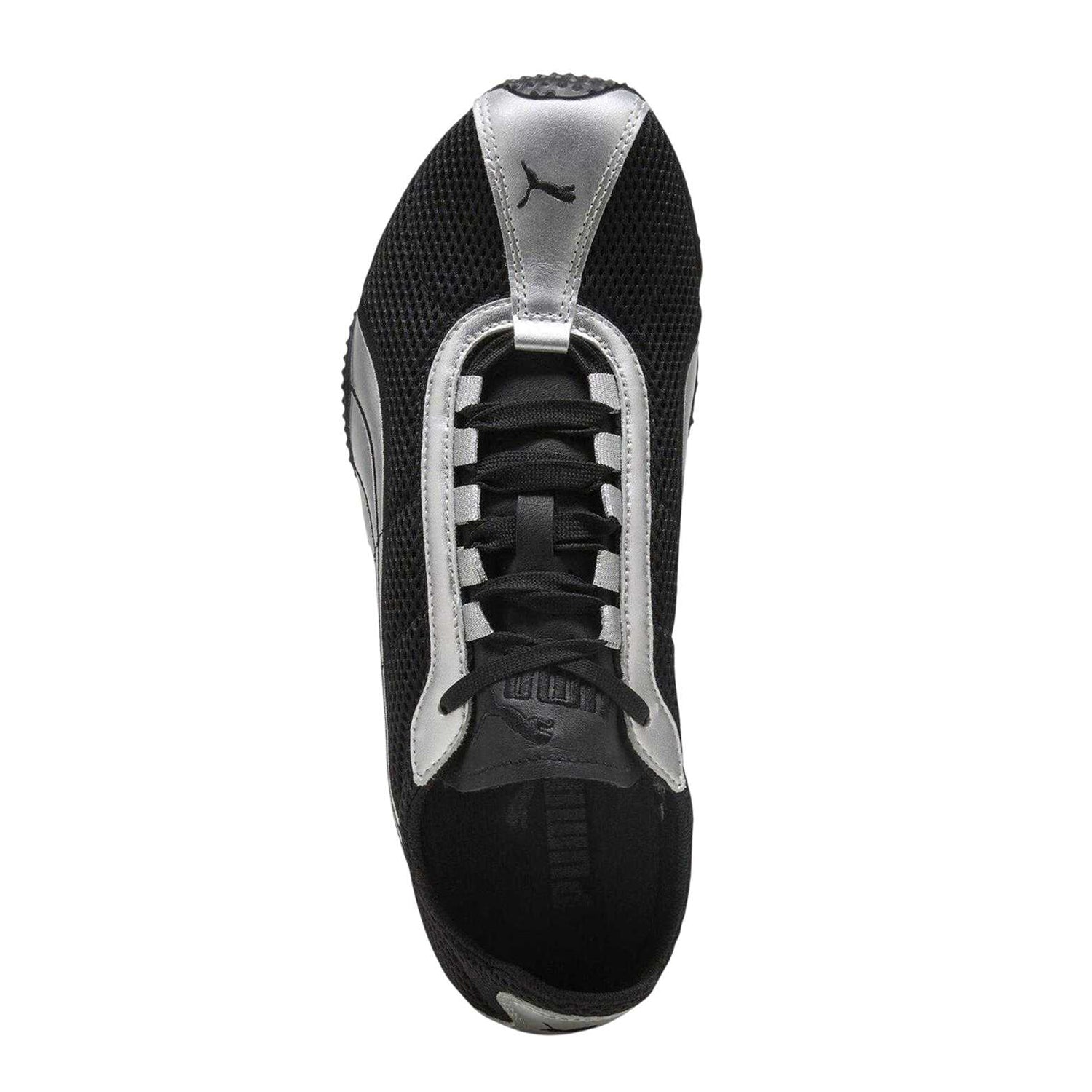 Black-Silver - Side - Puma Unisex Adult H-Street OG Mesh Trainers