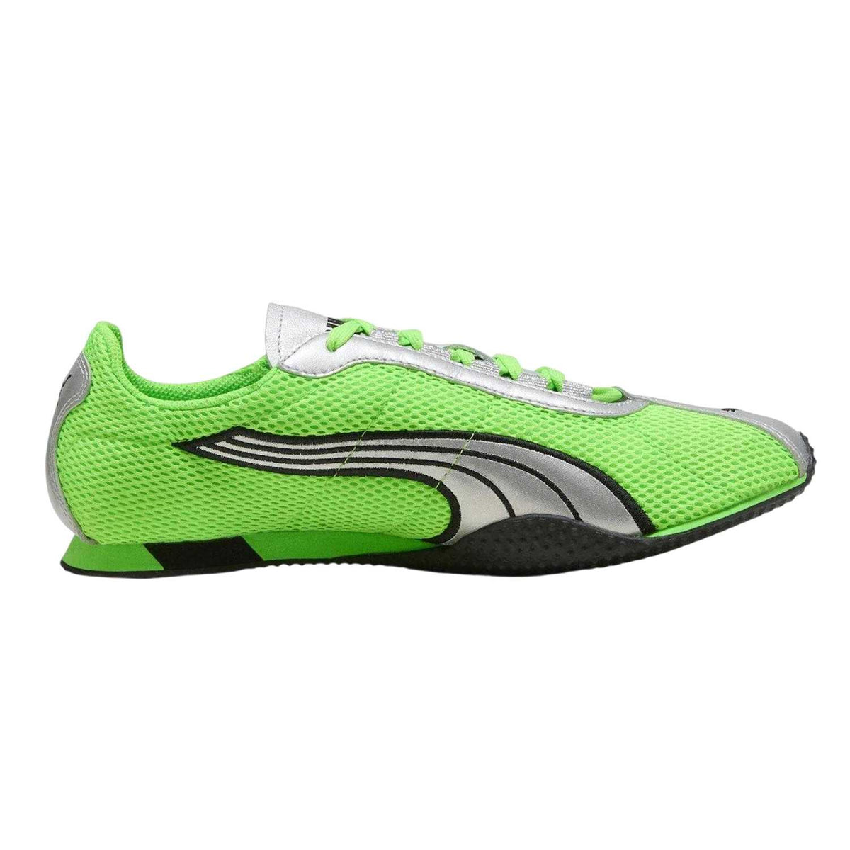 Green-Silver - Front - Puma Unisex Adult H-Street OG Mesh Trainers