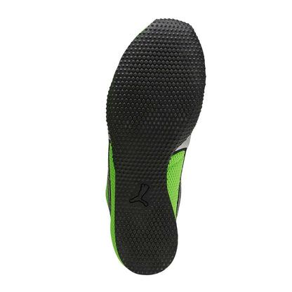 Green-Silver - Pack Shot - Puma Unisex Adult H-Street OG Mesh Trainers