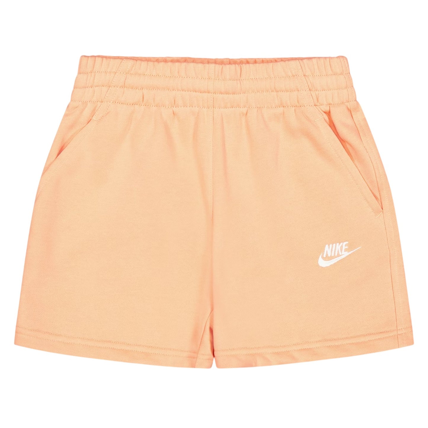 Apricot Agate - Front - Nike Girls Club Shorts