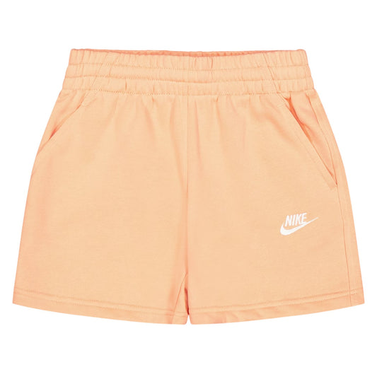 Apricot Agate - Front - Nike Girls Club Shorts