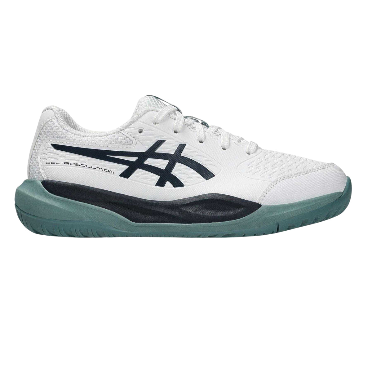 White-Night - Front - Asics Childrens-Kids Resl X Tennis Shoes