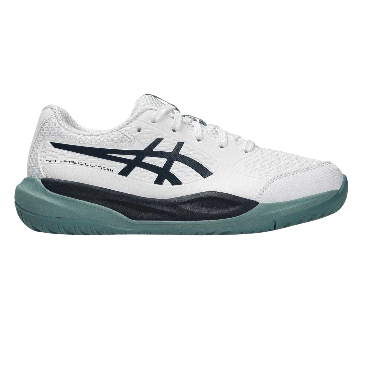 White-Night - Front - Asics Childrens-Kids Resl X Tennis Shoes