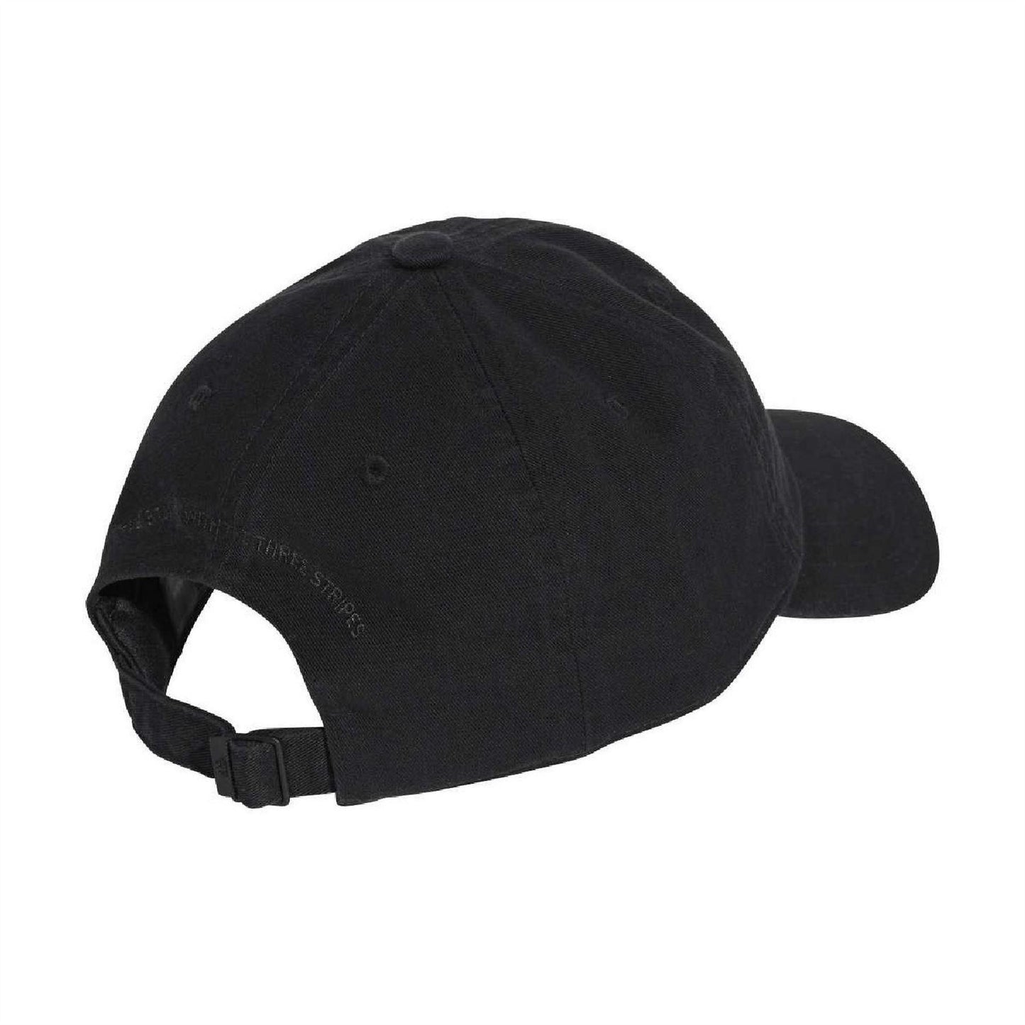 Black - Back - Adidas Mens Sportswear Embroidered Logo Dad Hat