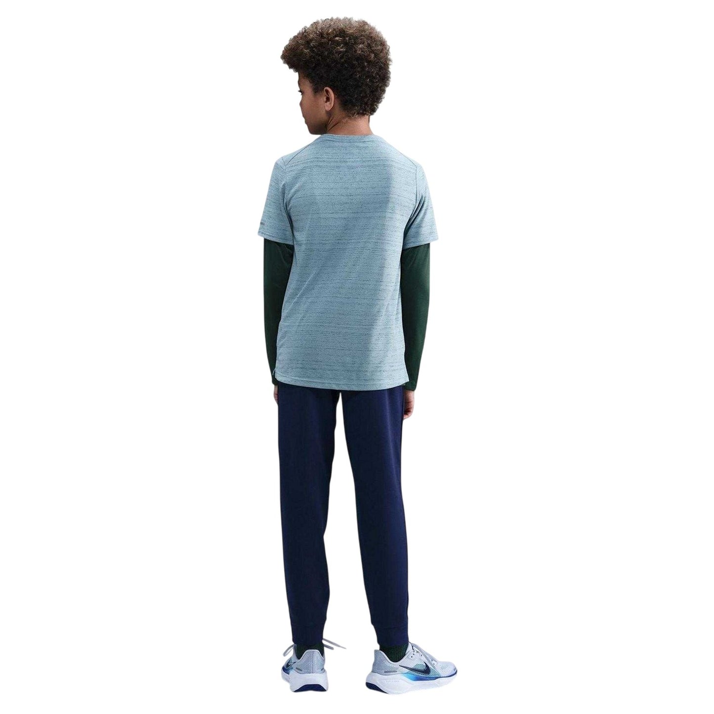 Midnight Navy - Back - Nike Childrens-Kids Relaxed Fit Tracksuit Bottoms
