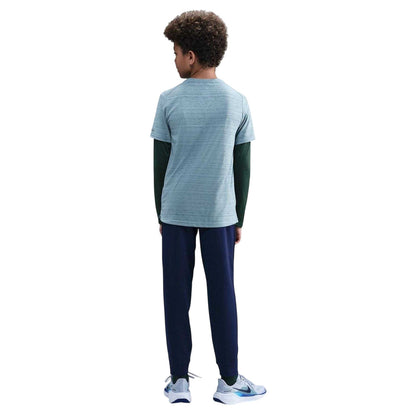 Midnight Navy - Back - Nike Childrens-Kids Relaxed Fit Tracksuit Bottoms