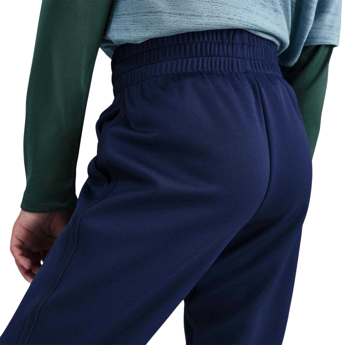 Midnight Navy - Side - Nike Childrens-Kids Relaxed Fit Tracksuit Bottoms