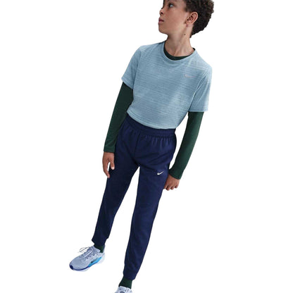 Midnight Navy - Lifestyle - Nike Childrens-Kids Relaxed Fit Tracksuit Bottoms
