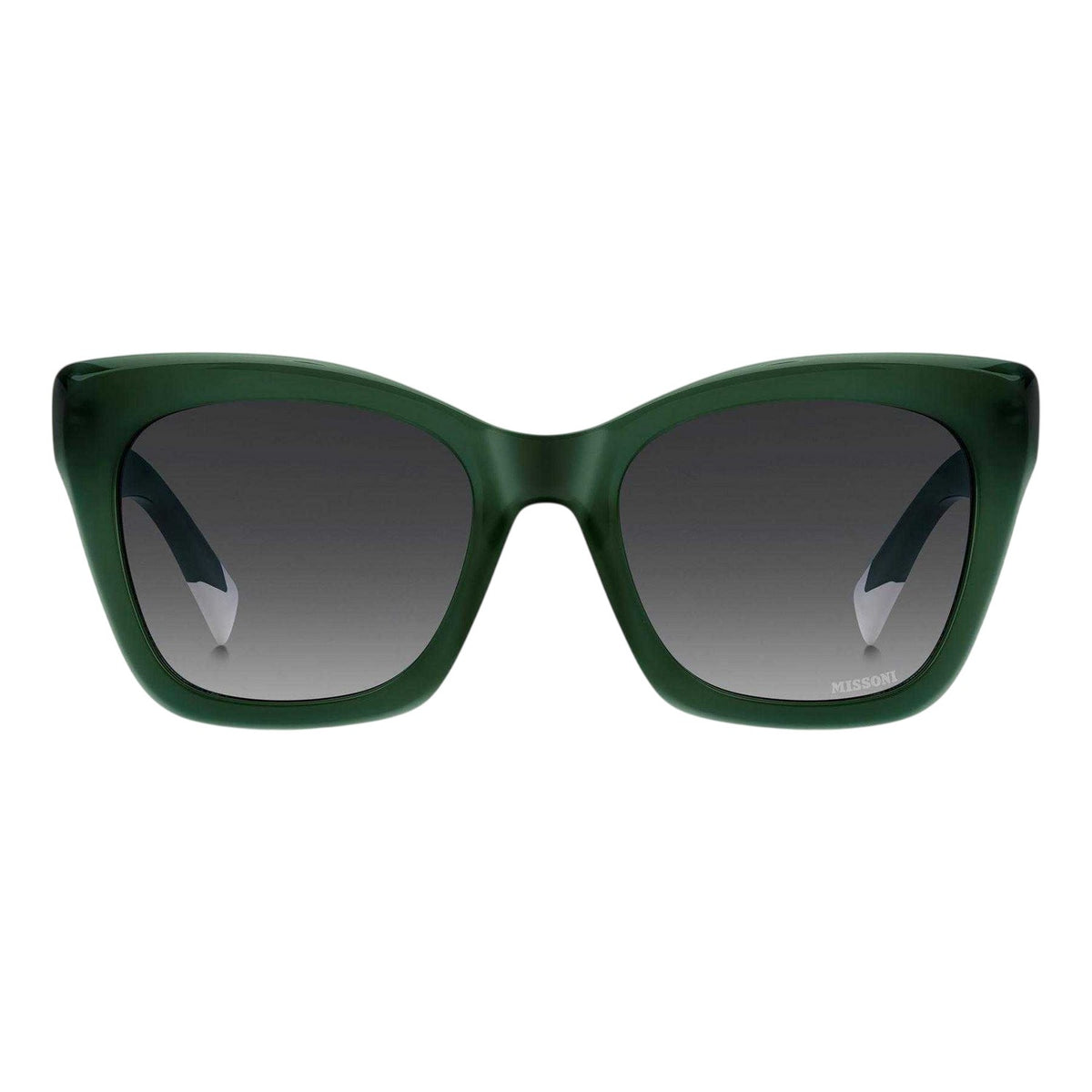 Green - Front - Missoni Womens-Ladies Rectangular Sunglasses