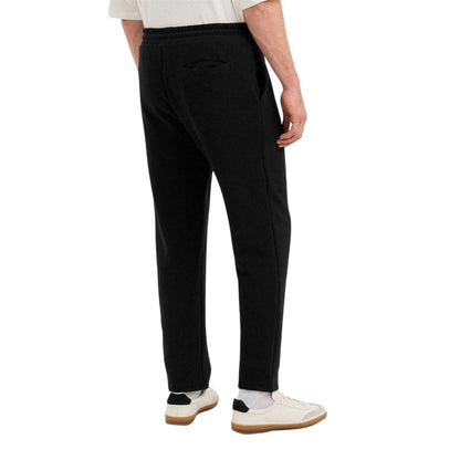 Black - Pack Shot - Prevu Mens Drawstring Waist Straight Trousers