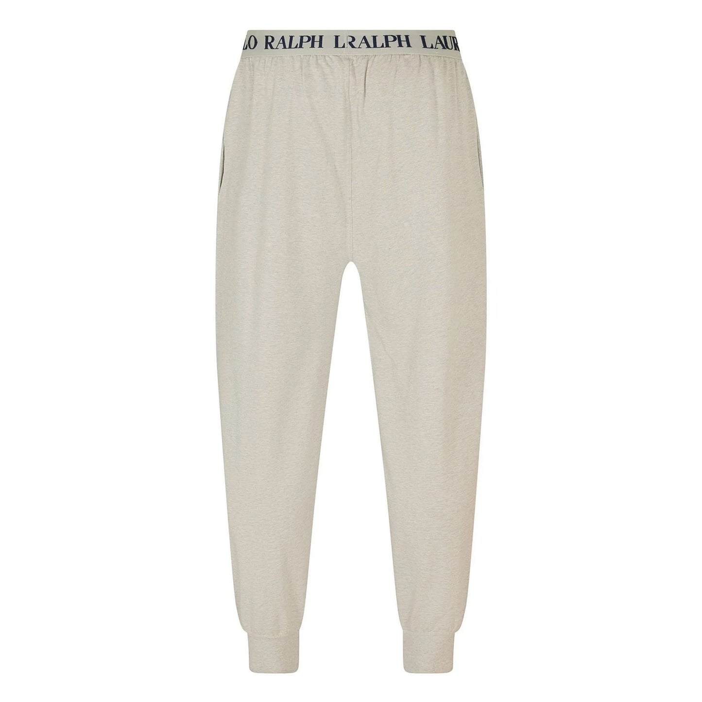 Heather Grey - Back - Ralph Lauren Mens Polo Embroidered Logo Comfort Jogging Bottoms