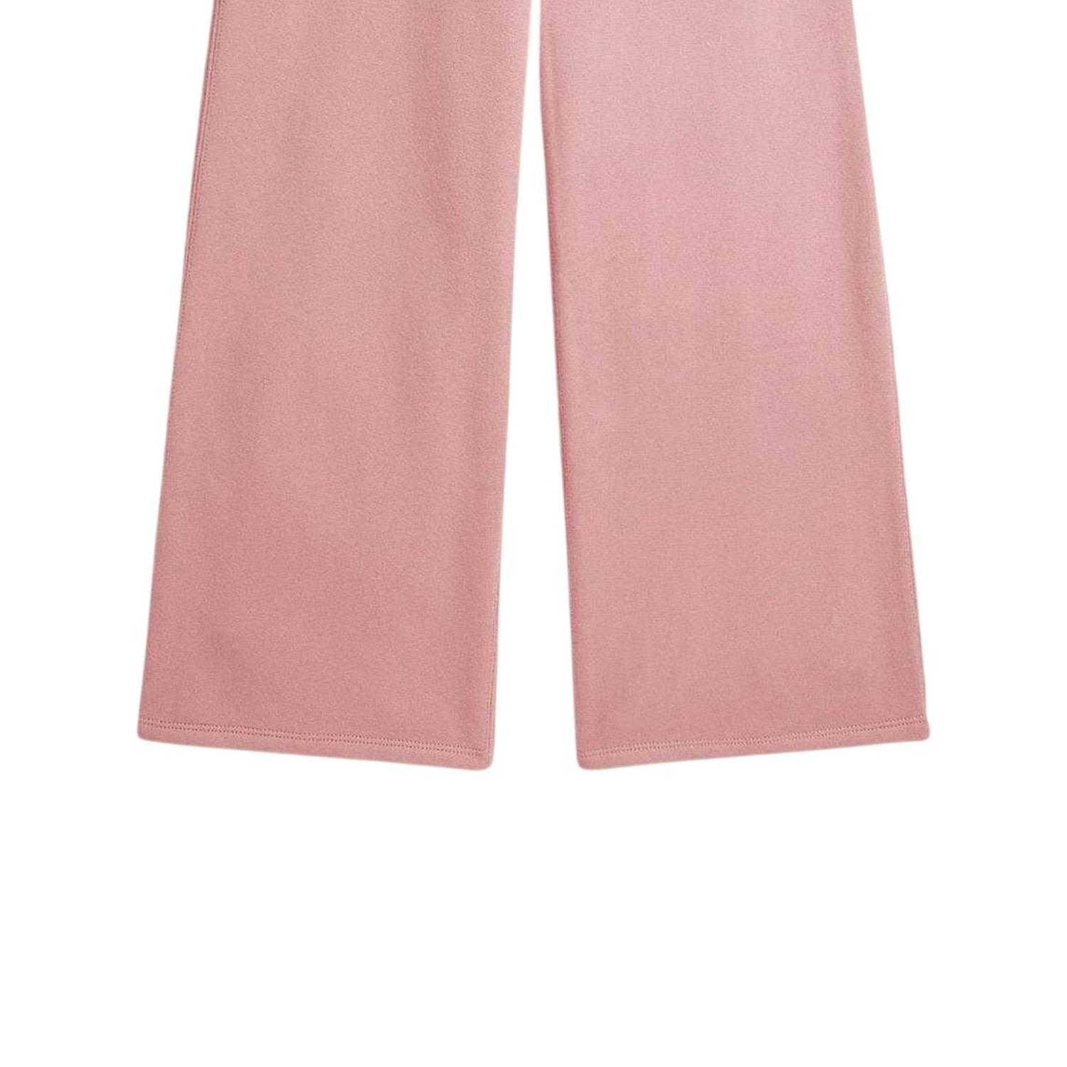 Rose - Side - Ralph Lauren Girls Polo Fleece Wide Leg Jogging Bottoms