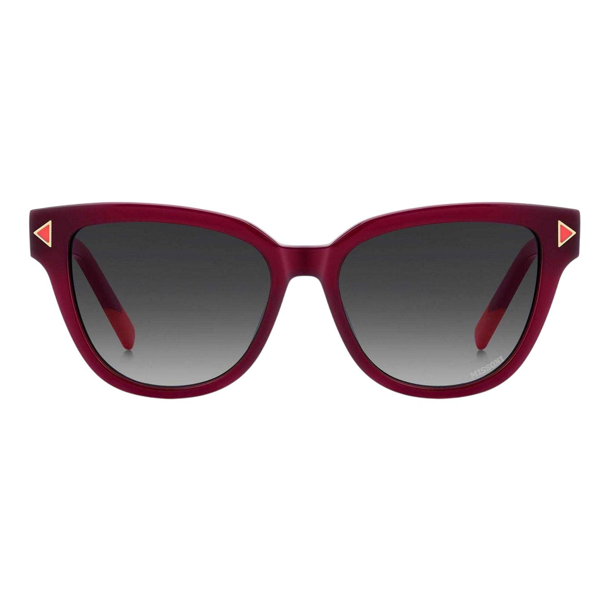 Cherry - Front - Missoni Womens-Ladies Round Logo Sunglasses