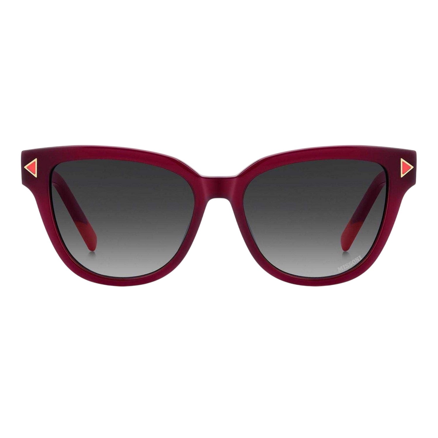 Cherry - Front - Missoni Womens-Ladies Round Logo Sunglasses