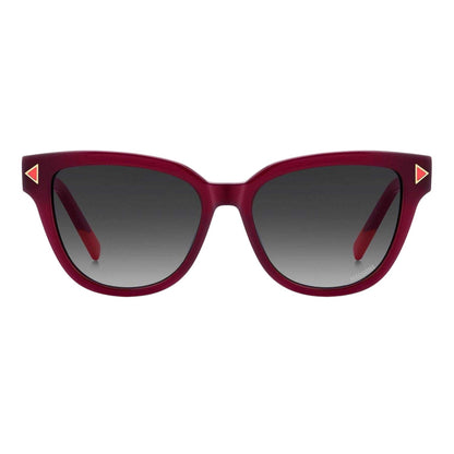 Cherry - Front - Missoni Womens-Ladies Round Logo Sunglasses