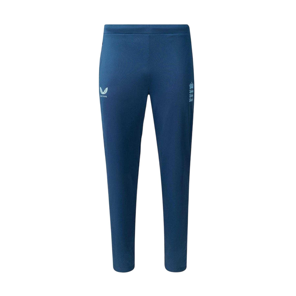 Ensign Blue - Front - Castore Mens England Cricket Lightweight Jogging Bottoms