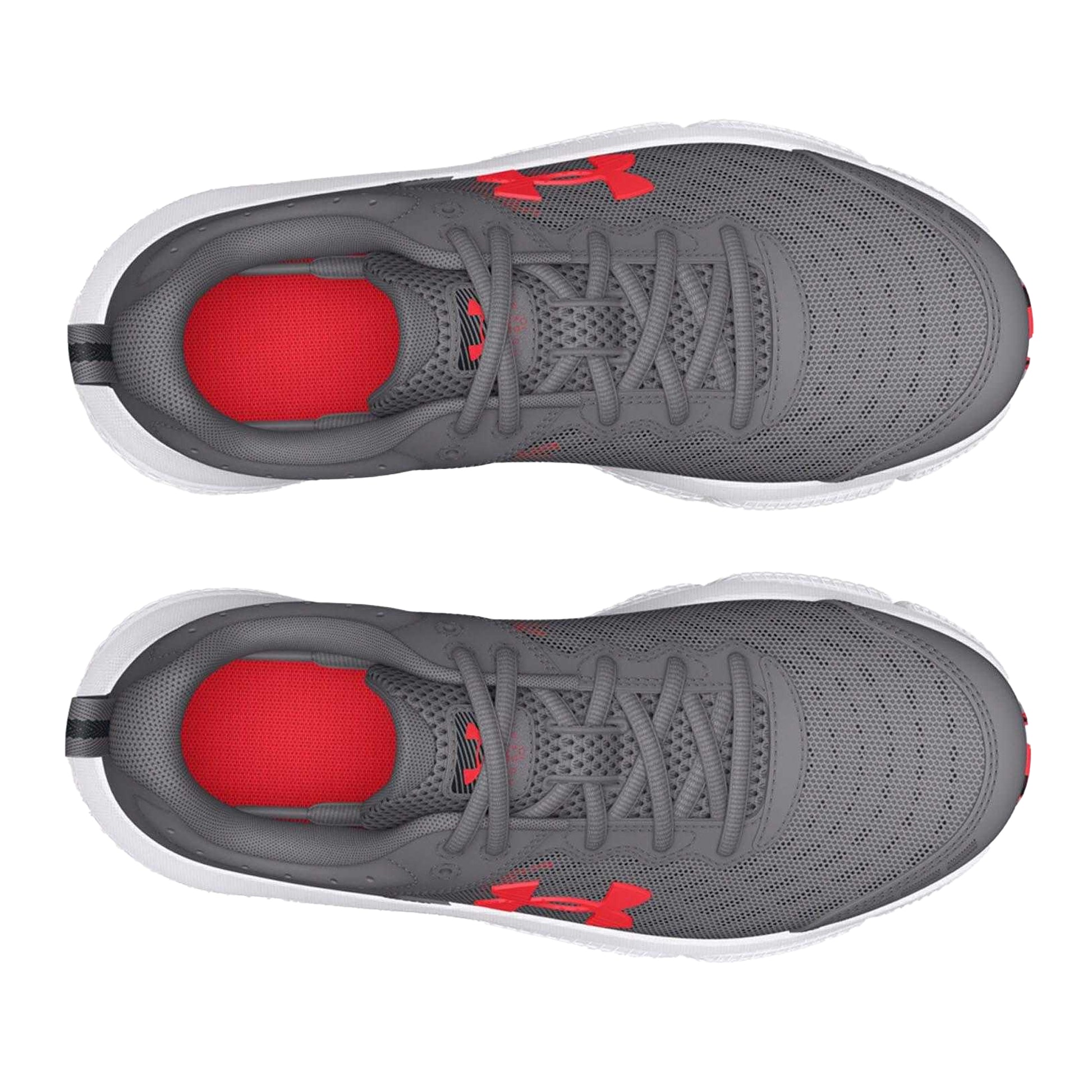 Grey - Lifestyle - Under Armour Childrens-Kids Grade School Assert 10 Running Trainers
